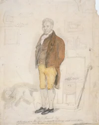 Portret van Thomas Bewick Esq., 1816